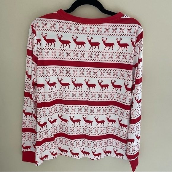 🎀 Christmas Print PJ set, Size Lg - Picture 6 of 10
